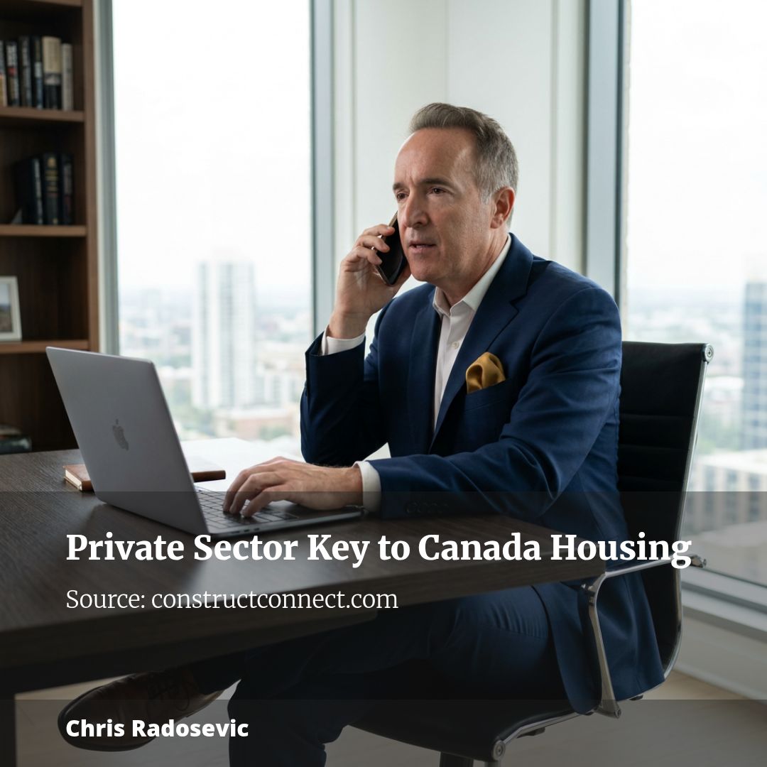 Private sector must lead Canada’s housing response, Carleton expert says